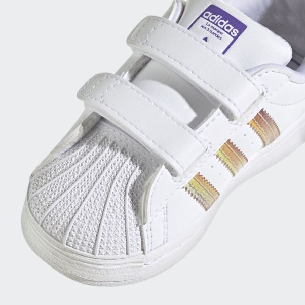 Adidas Superstar Chaussures Violet Rush Chaud