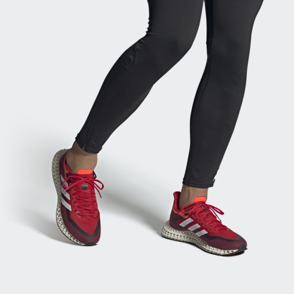 Chaussures De Course Adidas 4dfwd écarlate