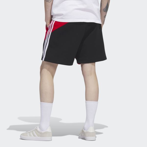 Short Polaire Sst Adidas écarlate