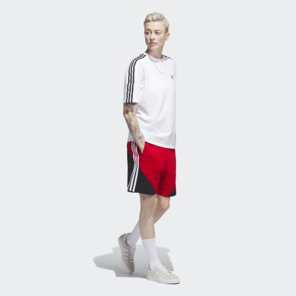 Short Polaire Sst Adidas écarlate