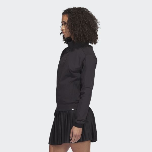 Pull De Golf Noir Adidas Ultimate365 Tour 1/4-zip