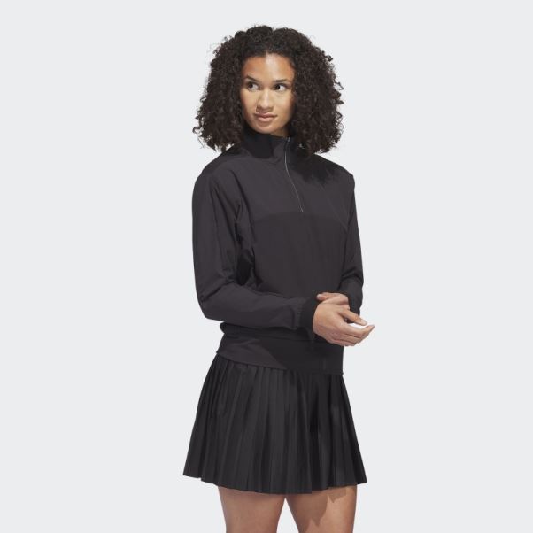 Pull De Golf Noir Adidas Ultimate365 Tour 1/4-zip