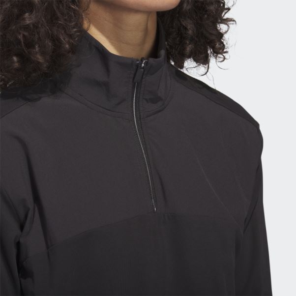 Pull De Golf Noir Adidas Ultimate365 Tour 1/4-zip