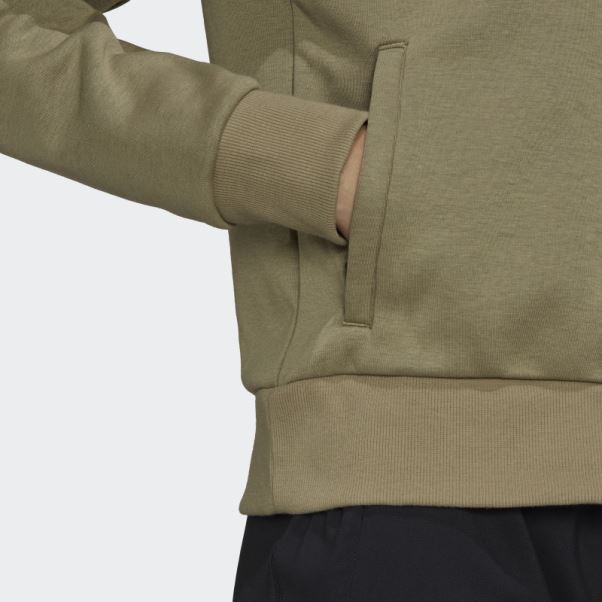 Orbite Vert Hyperglam Sweat à Capuche Zippé Adidas