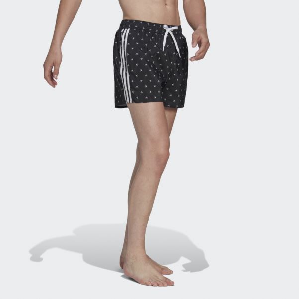 Short De Bain Adidas Mini Logo Clx Noir