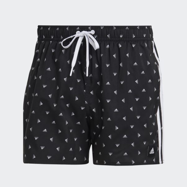 Short De Bain Adidas Mini Logo Clx Noir