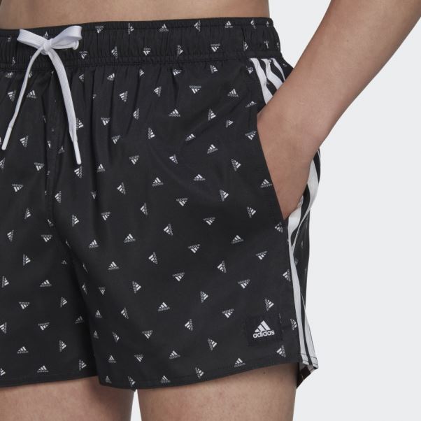 Short De Bain Adidas Mini Logo Clx Noir