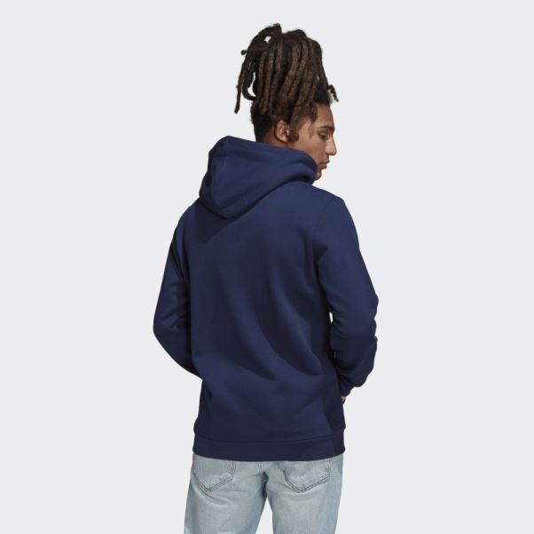 Sweat à Capuche Adicolor Classics Trèfle Night Indigo Adidas