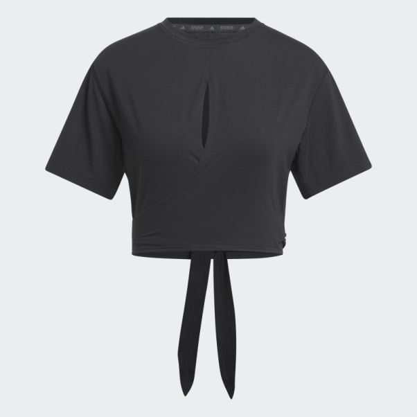 T-shirt Adidas Yoga Studio Noir