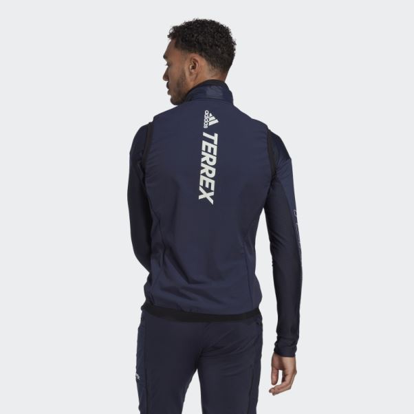 Gilet D'isolation Hybride Adidas Terrex Primaloft Vert