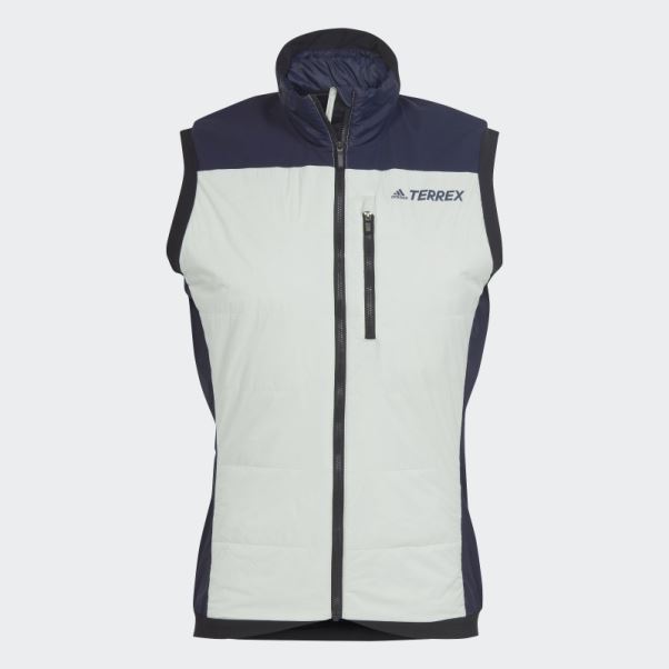 Gilet D'isolation Hybride Adidas Terrex Primaloft Vert