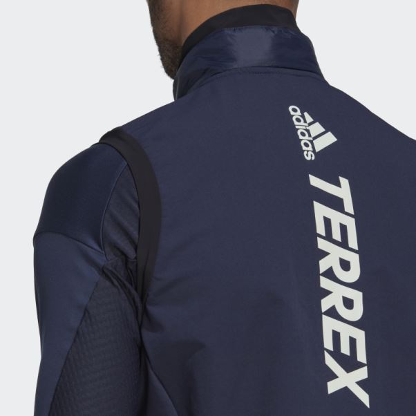 Gilet D'isolation Hybride Adidas Terrex Primaloft Vert