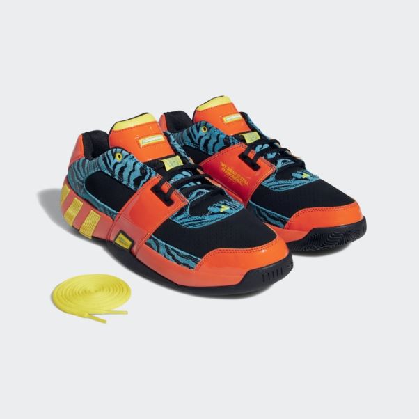 Agent Gil Restomod Chaussures De Basket Adidas Orange