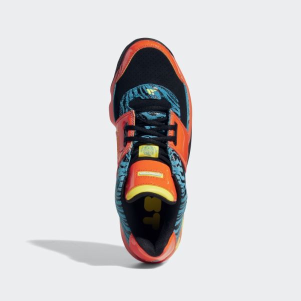 Agent Gil Restomod Chaussures De Basket Adidas Orange