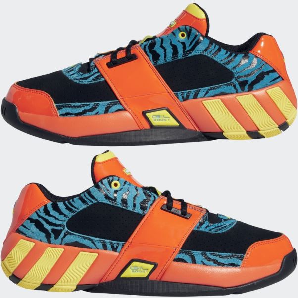 Agent Gil Restomod Chaussures De Basket Adidas Orange