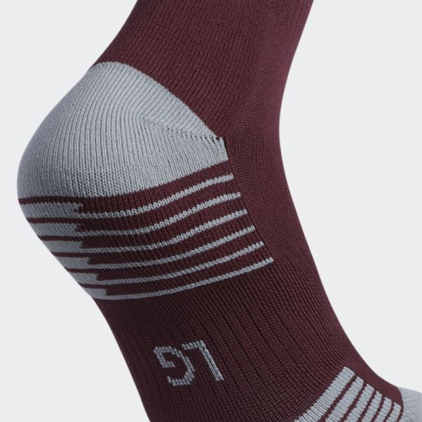 Chaussettes Adidas Copa Zone Coussin Otc Bordeaux