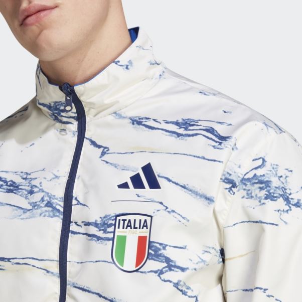 Veste Hymne Italienne Bleu Adidas