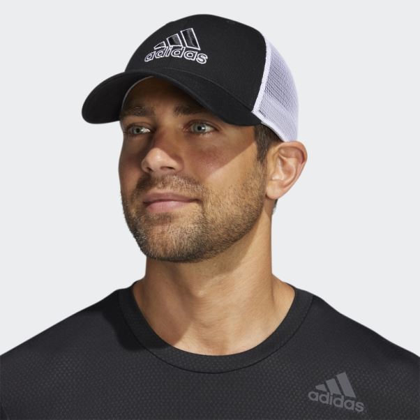 Casquette Snapback Maille Structurée Adidas Noir
