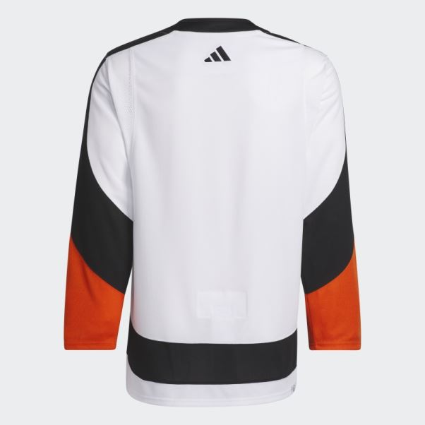 Flyers Authentique Reverse Retro Wordmark Jersey Blanc Adidas