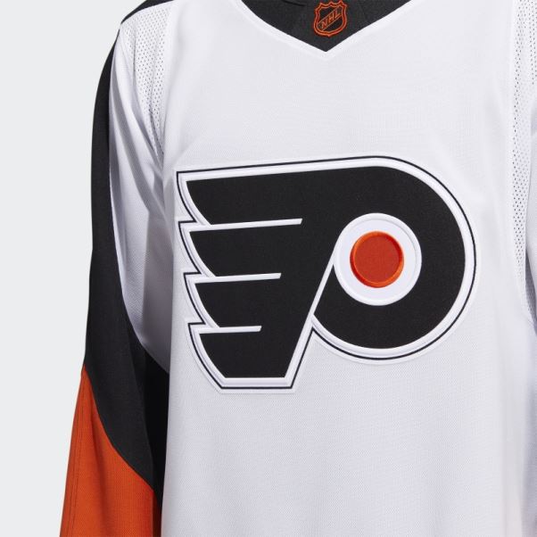 Flyers Authentique Reverse Retro Wordmark Jersey Blanc Adidas