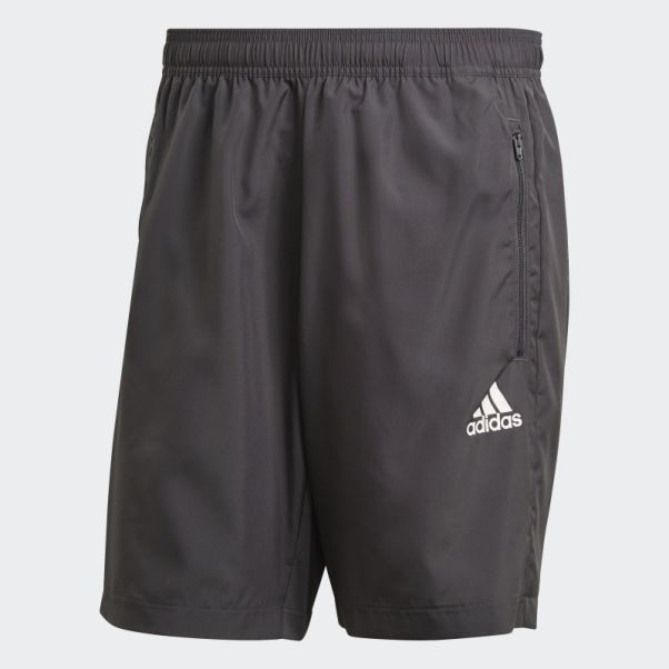 Short De Sport Tissé Aeroready Conçu Pour Bouger Gris Adidas