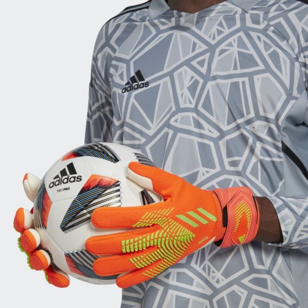Gants De Ligue Prédateur Edge Rouge Adidas