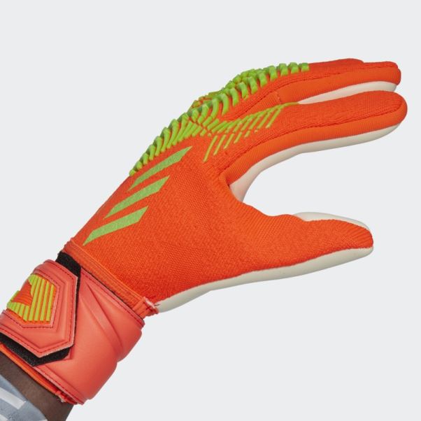 Gants De Ligue Prédateur Edge Rouge Adidas