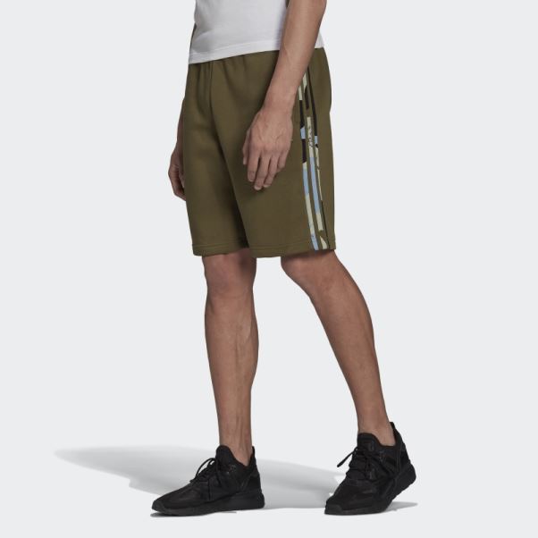 Short Adidas Graphique Camouflage Olive