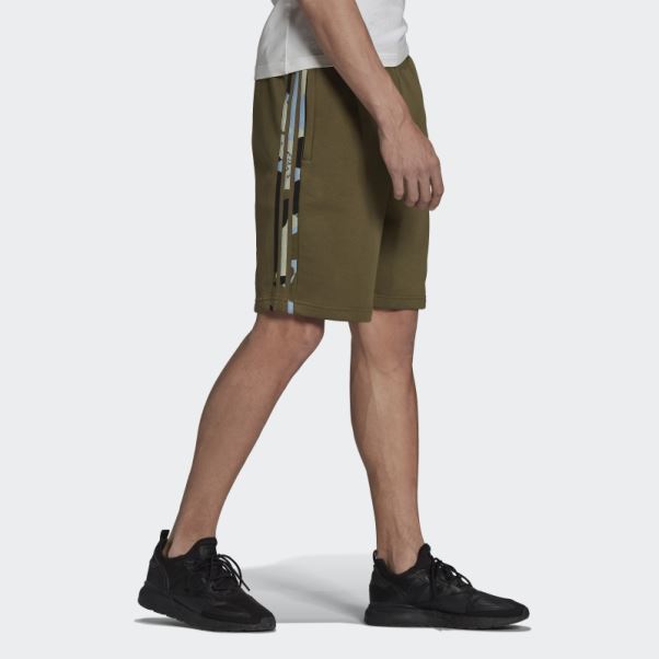 Short Adidas Graphique Camouflage Olive