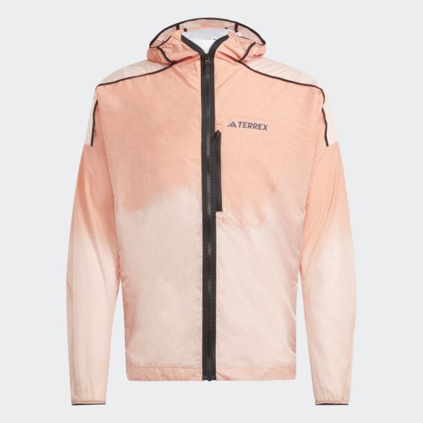 Coupe-vent Adidas Terrex Agravic Windweave Orange