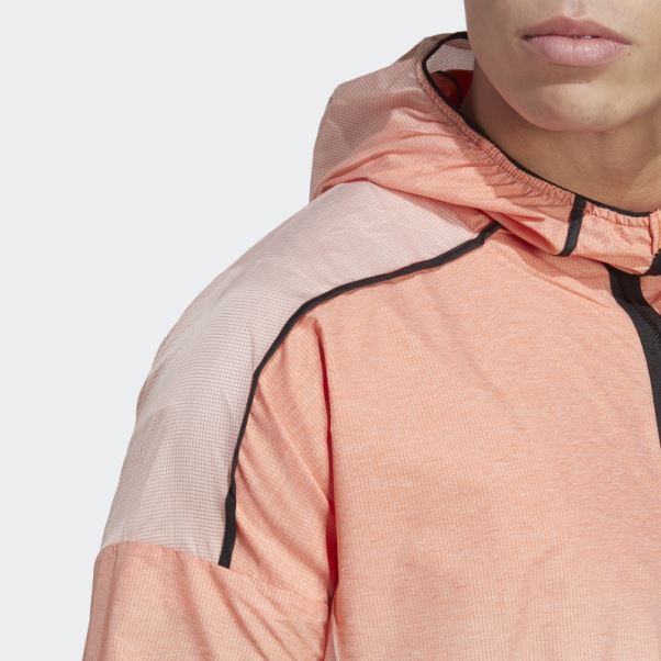 Coupe-vent Adidas Terrex Agravic Windweave Orange