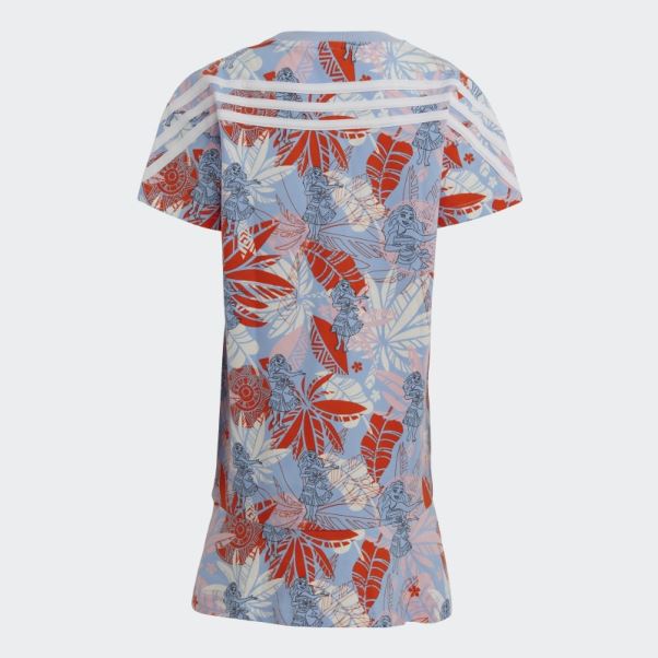 Robe Adidas X Disney Moana Bleu Aube