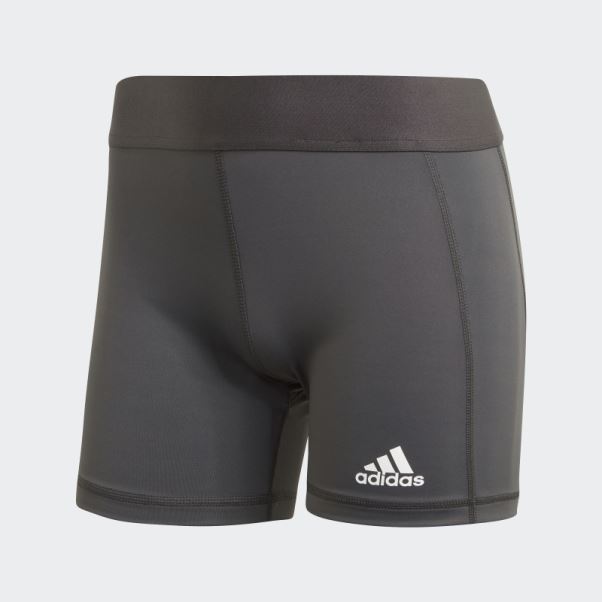 Short De Volleyball Adidas Techfit Gris Foncé