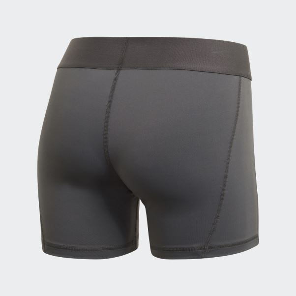Short De Volleyball Adidas Techfit Gris Foncé