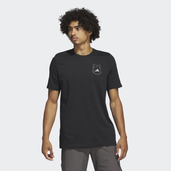 Adidas Aeroready Training Gator Graphique Manches Courtes T-shirt Noir