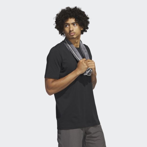 Adidas Aeroready Training Gator Graphique Manches Courtes T-shirt Noir