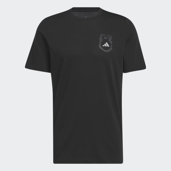 Adidas Aeroready Training Gator Graphique Manches Courtes T-shirt Noir