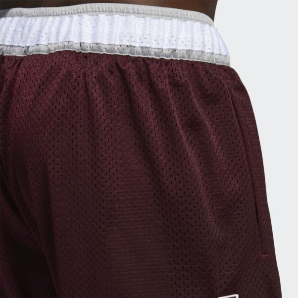 Short Aggies Swingman Adidas Bordeaux