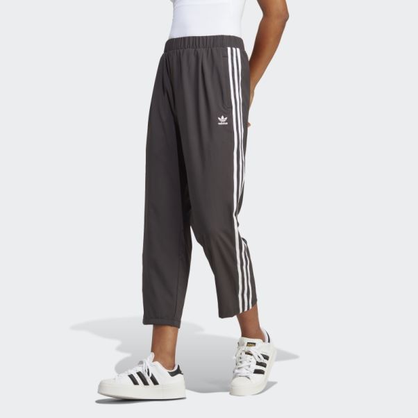 Pantalon De Survêtement Tissé Noir Adidas