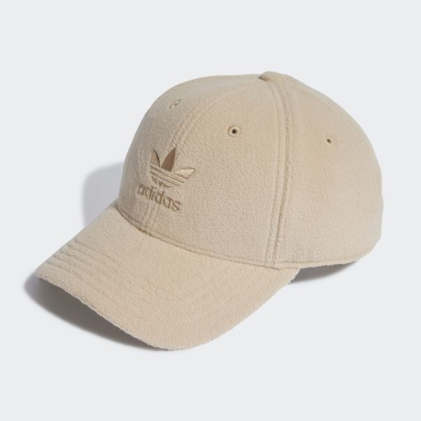 Casquette Adicolor Classic Trefoil Hiver Adidas Beige