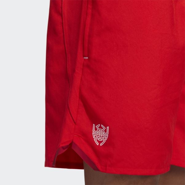 Donovan Mitchell Short Rouge Adidas
