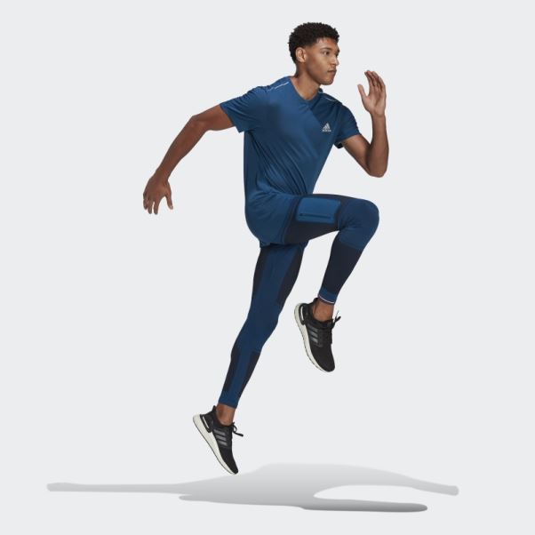 Adidas X-city Running Tee Marine
