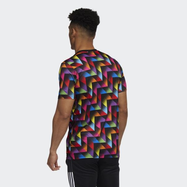 Maillot Pré-match Lgbtq+ Vancouver Whitecaps Fc Noir Adidas
