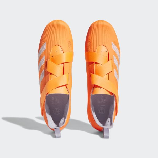 La Chaussure De Cyclisme En Salle Adidas Orange