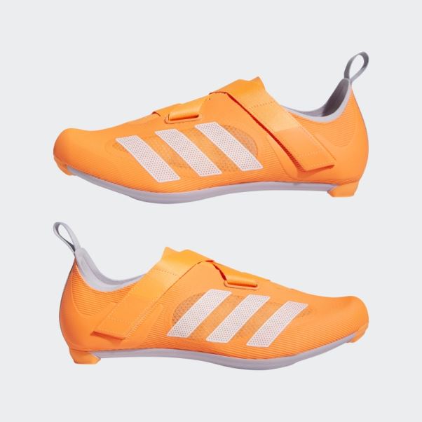 La Chaussure De Cyclisme En Salle Adidas Orange