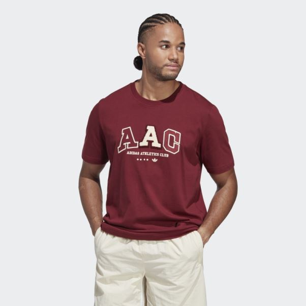T-shirt Adidas Rifta Metro Aac Rouge Chaud