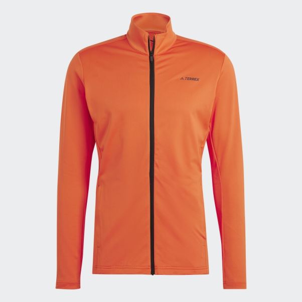 Orange Terrex Multi Primegreen Veste Polaire Entièrement Zippée Adidas