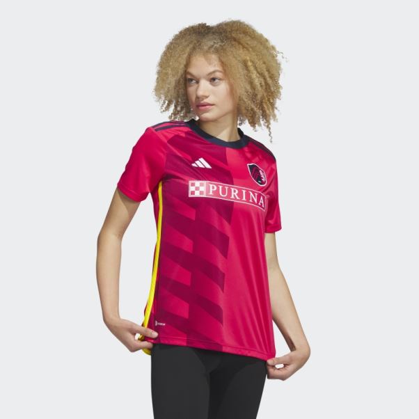 Adidas St. Maillot Domicile Louis City Sc 23/24 Rose