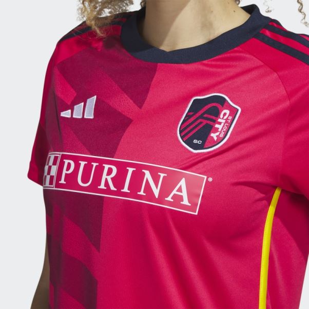 Adidas St. Maillot Domicile Louis City Sc 23/24 Rose