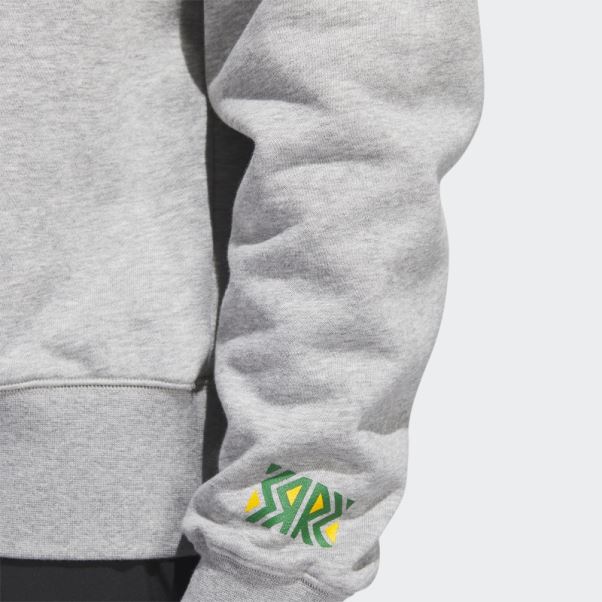 Sweat Gris Moyen Wild Vintage Crew Adidas